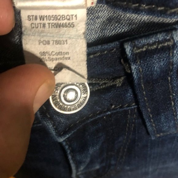Women's True Religion Low rise Size 25 Jeans - Picture 4 of 6